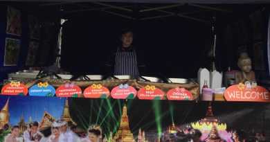 The Authentic Thai Food stand at a show